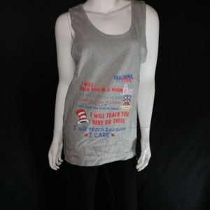 💜Teaching Is My Thang💜 Women's Printed Tank